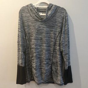 Reebok Light Weight Active Sweater - Gray / Blakc - Size 3X